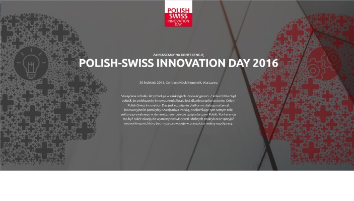 Konferencja Polish-Swiss Innovation Day 2016